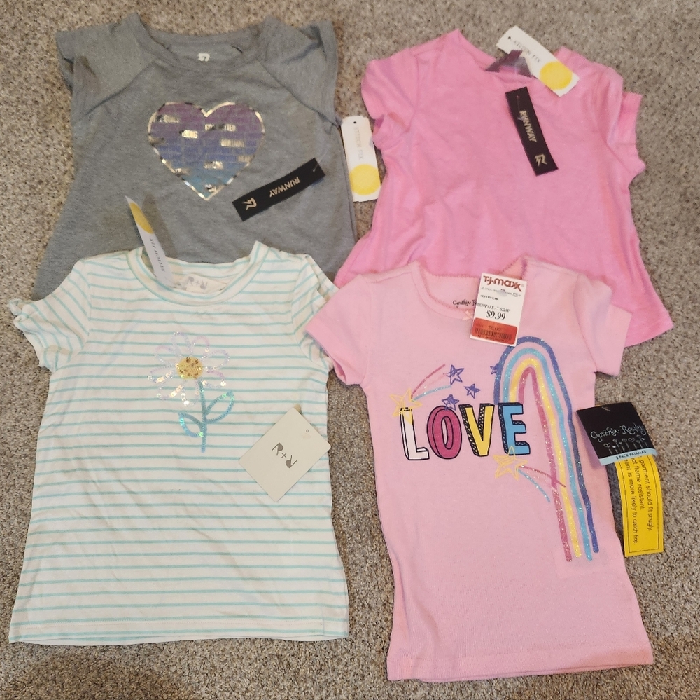 Pink Graphic Kids T-Shirt